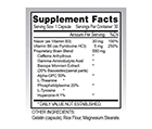 Focus Max Supplement Facts